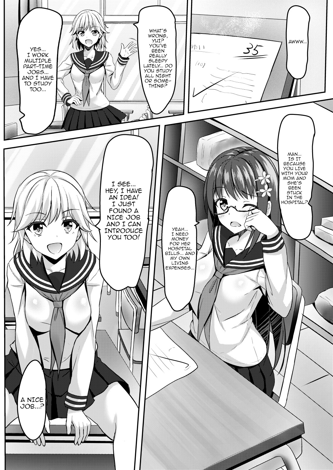 Hentai Manga Comic-The Exemplary Student's Secret After-School Activities-Read-4
